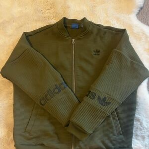 Adidas Women’s Olive Green Bomber Jacket